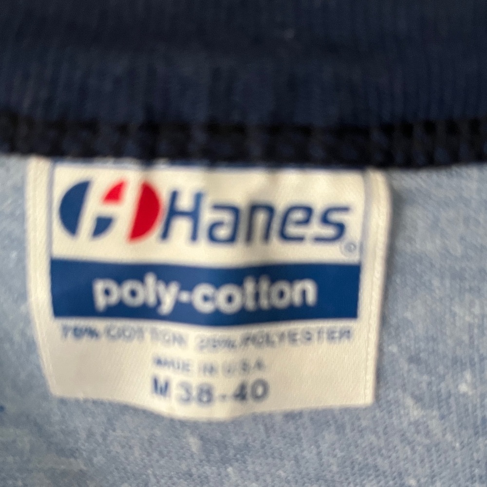 Vintage 80’s Hanes Gold Wing Motorcycle Shop Graphic Tee Sz Medium EUC - Picture 5 of 7
